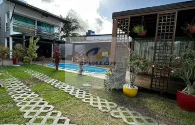 Vendo casa, porteira fechada, com 250 m², 4 quartos s/ 2 suítes, sala p/ 3 ambientes, piscina, e 3 vagas