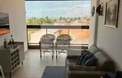 Vendo apartamento com vista para o mar,  53 m², 2 quartos s/ 1 suíte, sala p/ ambientes e 1 vaga