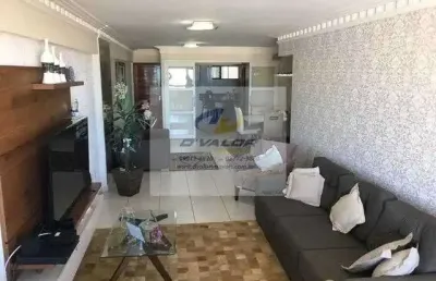 Vendo apartamento com 220 m², 4 suítes com varandas + dce, sala p/ 2 ambientes e 1 vaga