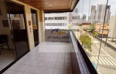 Vendo apartamento com 210 m², 4 suítes + dce, sala p/ 3 ambientes e 1 vaga