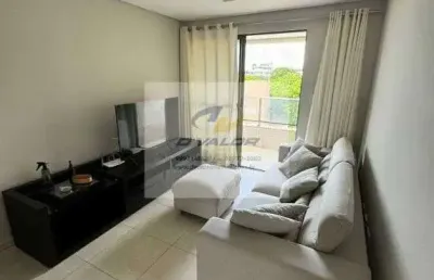 Vendo apartamento, mobiliado, vista para o mar, com 65 m², 2 suítes e 1 vaga