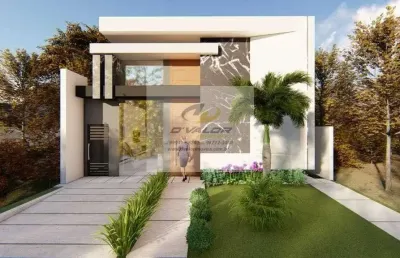 Vendo casa, em condomínio fechado, com 100 m², 3 quartos s/ 1 suíte master, área gourmet, piscina e 2 vagas