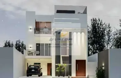 Vendo casa triplex de luxo com 300m², 5 quartos s/ a suíte principal com 55m², piscina, área gourmet e 2 vagas