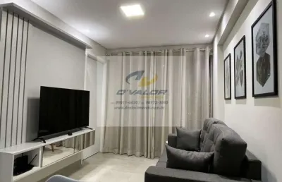 Vendo apartamento novo porteira fechada de 50,74 m², 2 suítes, sala p/ 2 ambientes e 1 vaga