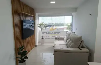 Vendo apartamento com 72 m², 3 quartos s/ 1 suíte, sala p/ 2 ambientes e 1 vaga
