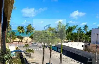 Alugo apartamento na av beira mar, da praia do cabo branco, com 2  varandas, 136m2, 3 suítes, dce, 2 vagas