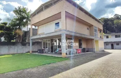 Casa com 3 dormitórios à venda, 550 m² por r$ 2.600.000,00 - parque são clemente - nova friburgo/rj