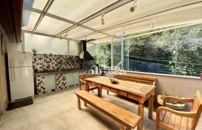 Apartamento duplex com 4 dormitórios à venda, 198 m² por r$ 1.050.000,00 - cônego - nova friburgo/rj