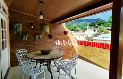 Apartamento duplex com 3 dormitórios à venda, 132 m² por r$ 698.000,00 - cônego - nova friburgo/rj