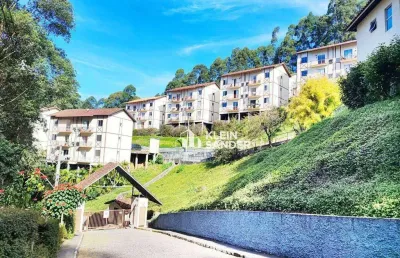 Apartamento com 2 dormitórios à venda, 55 m² por r$ 230.000,00 - cascatinha - nova friburgo/rj