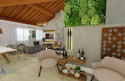 Cobertura à venda, 174 m² por r$ 1.180.000,00 - cônego - nova friburgo/rj