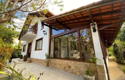 Casa com 4 dormitórios à venda, 320 m² por r$ 1.400.000,00 - ponte da saudade - nova friburgo/rj
