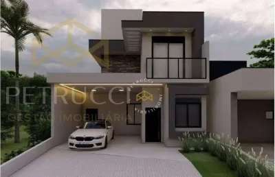 Casa residencial à venda, vila monte alegre, paulínia - ca0705.