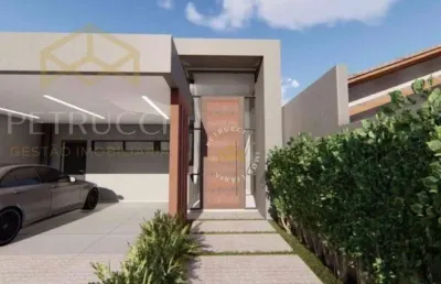 Casa residencial à venda, vila monte alegre, paulínia - ca1238.