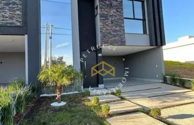 Casa com 3 dormitórios à venda, 176 m² por r$ 1.470.000,00 - loteamento park gran reserve - indaiatuba/sp