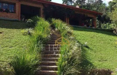 Chácara com 4 dormitórios à venda, 450 m² por r$ 1.500.000,00 - chácara alpina  - valinhos/sp