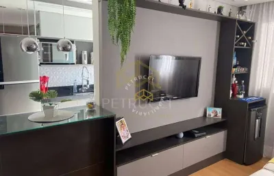 Apartamento com 2 dormitórios à venda, 48 m² por r$ 420.000,00 - fundação da casa popular - campinas/sp