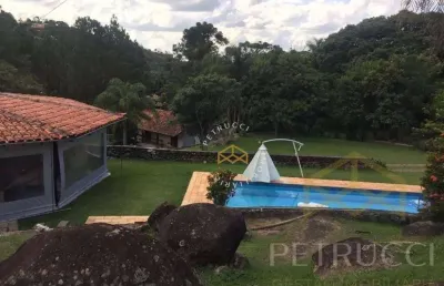 Chácara com 5 dormitórios à venda, 2800 m² por r$ 1.400.000,00 - lopes - valinhos/sp