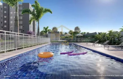 Apartamento com 2 dormitórios à venda, 42 m² por r$ 229.000,00 - parque da amizade (nova veneza) - sumaré/sp