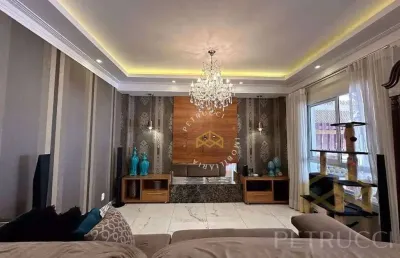 Casa residencial à venda, parque rural fazenda santa cândida, campinas - ca4516.