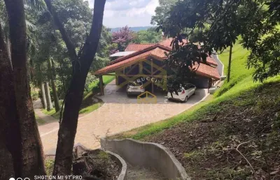 Chácara com 5 dormitórios à venda, 7000 m² por r$ 2.235.000,00 - chácara alpina  - valinhos/sp