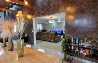 Casa com 4 dormitórios à venda, 408 m² por r$ 2.500.000,00 - parque brasil 500 - paulínia/sp