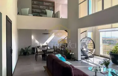 Cobertura com 4 dormitórios à venda, 288 m² por r$ 2.600.000,00 - vila brandina - campinas/sp