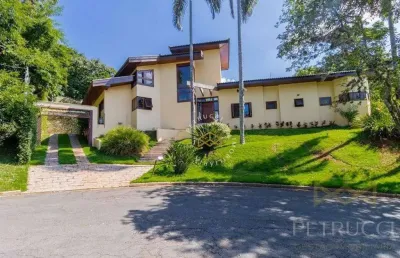 Casa com 4 dormitórios, 420 m² - venda por r$ 2.800.000,00 ou aluguel por r$ 16.095,00 - jardim atibaia (sousas) - campinas/sp