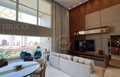 Apartamento com 3 dormitórios à venda, 189 m² por r$ 2.990.000,00 - taquaral - campinas/sp