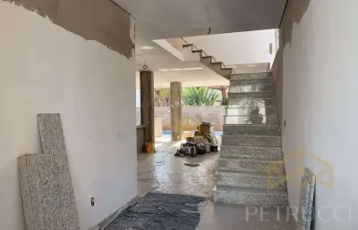 Casa com 5 dormitórios, 330 m² - venda por r$ 3.300.000,00 ou aluguel por r$ 18.585,00 - swiss park - campinas/sp