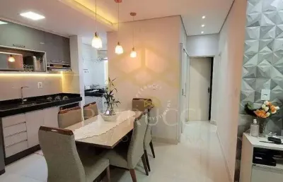 Apartamento com 2 dormitórios à venda, 59 m² por r$ 310.000,00 - jardim da alvorada - nova odessa/sp
