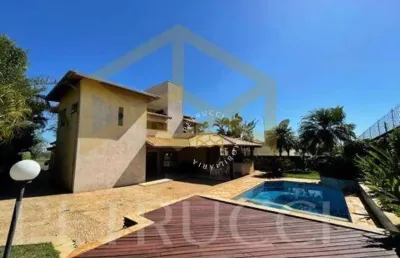 Casa com 4 dormitórios à venda, 456 m² por r$ 3.600.000,00 - loteamento alphaville campinas - campinas/sp