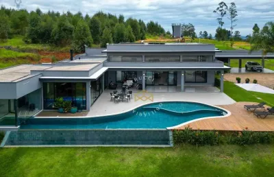 Casa com 5 dormitórios à venda, 703 m² por r$ 5.999.000,00 - condomínio fazenda iracema - campinas/sp