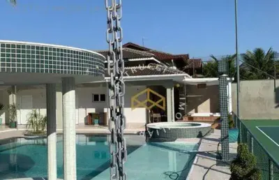 Casa com 8 dormitórios à venda, 600 m² por r$ 6.000.000,00 - morada da praia - bertioga/sp