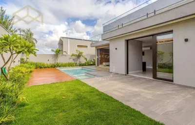 Casa com 3 dormitórios à venda, 497 m² por r$ 6.700.000,00 - loteamento alphaville campinas - campinas/sp