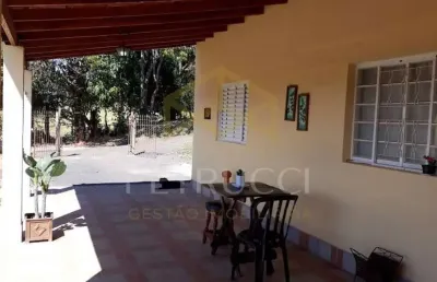 Chácara com 4 dormitórios à venda, 7000 m² por r$ 950.000,00 - sousas - campinas/sp