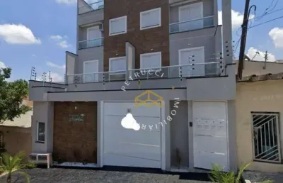 Cobertura com 3 dormitórios à venda, 110 m² por r$ 695.000,00 - vila scarpelli - santo andré/sp
