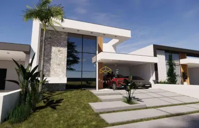 Casa com 4 suítes à venda no condomínio residencial duas marias - indaiatuba/sp