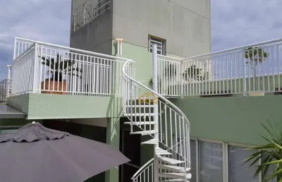 Cobertura com 3 dormitórios à venda, 160 m² por r$ 1.390.000,00 - taquaral - campinas/sp