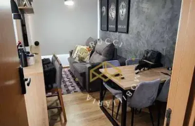 Apartamento com 2 dormitórios à venda, 44 m² por r$ 390.000,00 - villa garden - campinas/sp