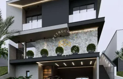 Casa com 3 dormitórios à venda, 266 m² por r$ 1.970.000,00 - condomínio madre maria villac - valinhos/sp