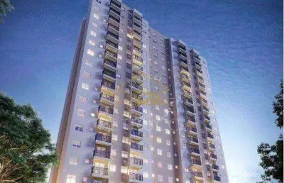 Apartamento com 2 dormitórios à venda, 45 m² - satélite íris - campinas/sp