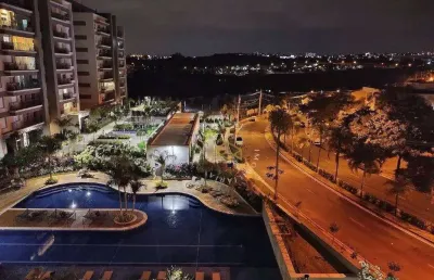Apartamento com 3 dormitórios para alugar, 103 m² no swiss park - campinas/sp