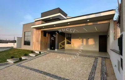 Casa com 3 dormitórios à venda, 201 m² - jardim green park residence - hortolândia/sp