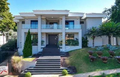 Casa com 6 dormitórios à venda, 1040 m² por r$ 16.990.000,00 - loteamento alphaville campinas - campinas/sp