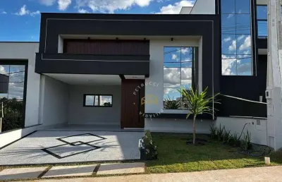 Linda casa   à venda no residencial parque gran reserve na cidade de  indaiatuba.