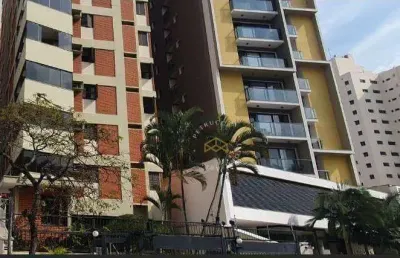 Apartamento com 1 dormitório para alugar, 51 m² - cambuí - campinas/sp