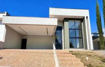 Casa com 3 dormitórios à venda, 183 m² - condomínio residencial porto do sol - valinhos/sp