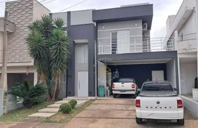 Casa com 3 dormitórios à venda, 230 m²- jardim golden park residence - hortolândia/sp