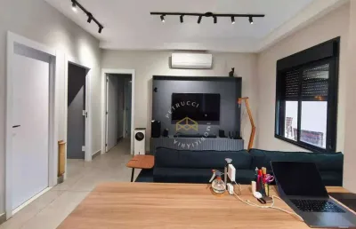 Apartamento com 3 dormitórios, 102 m² - venda por r$ 1.200.000 ou aluguel por r$ 8.933/mês - swiss park - campinas/sp